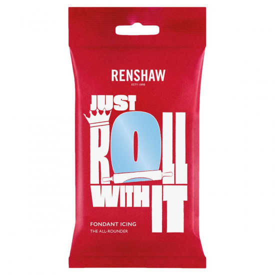 Renshaw Ready To Roll Icing Baby Blue 250g