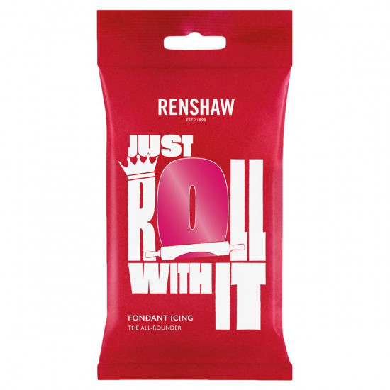 Renshaw Ready To Roll Icing Fuchsia Pink 250g