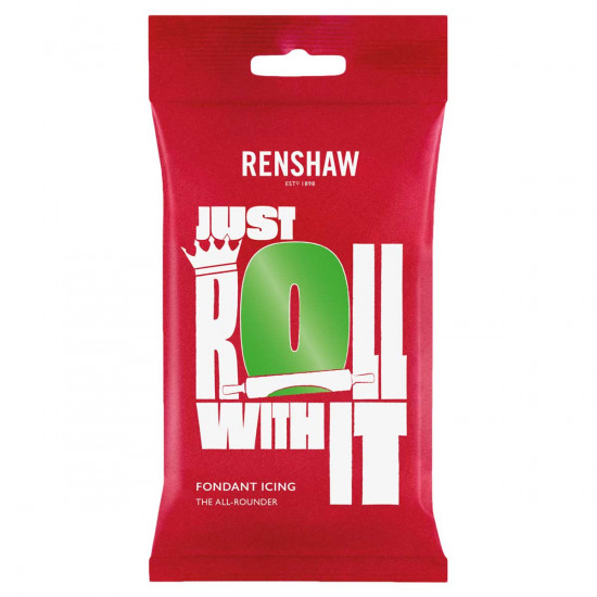 Renshaw Ready To Roll Icing Lincoln Green 250g