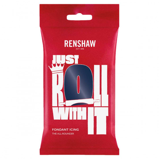 Renshaw Ready To Roll Icing Navy Blue 250g