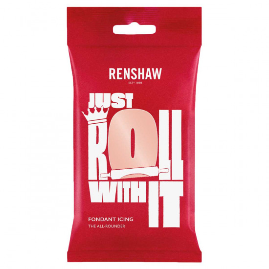 Renshaw Ready To Roll Icing Peach Blush 250g