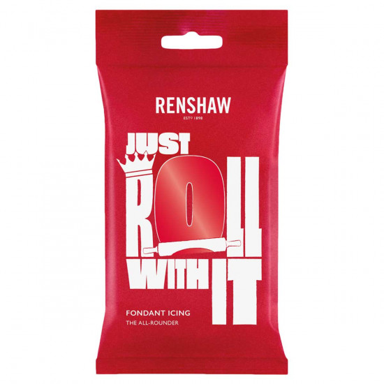 Renshaw Ready To Roll Icing Poppy Red 250g