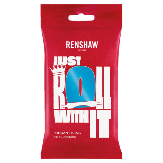 Renshaw Ready To Roll Icing Turquoise Blue 250g