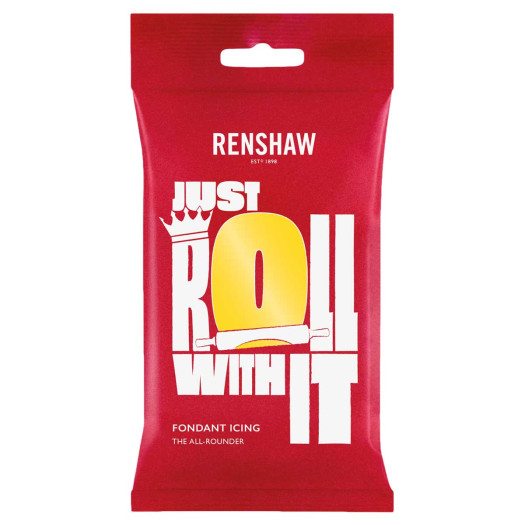 Renshaw Ready To Roll Icing Yellow 250g