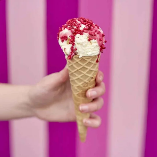 Dry Raspberry Sprinkles Freeze Dried Raspberries Topping 15g | SugarCraftShop, Glasgow