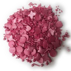 Sprinkletti Colours Deep Pink 100g