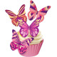 Squires Kitchen Wafer Butterflies Fantasy (Warm Hues)