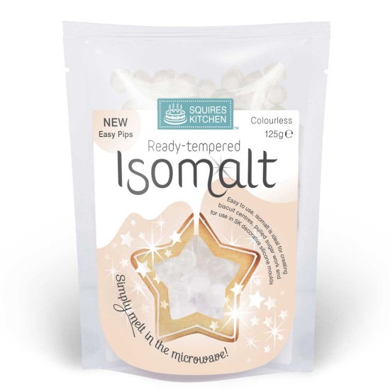 Squires Kitchen Ready-Tempered Isomalt Clear/Colourless 125g