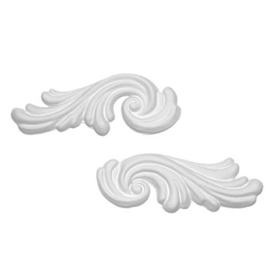 Squires Kitchen Rococo Mould Curl 1