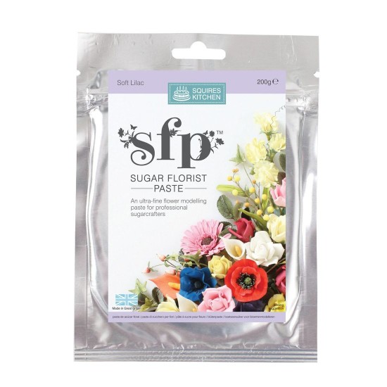 Squires Kitchen Sugar Florist Paste Soft Lilac 200g