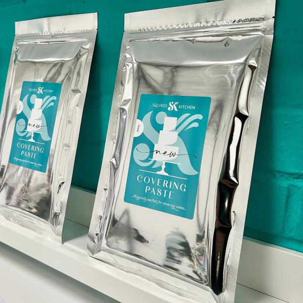 Squires Kitchen Covering Paste 2.5kg White WAS £19.50 SPECIAL OFFER Squires Kitchen Covering Paste 2.5kg White WAS £19.50 SPECIAL OFFER