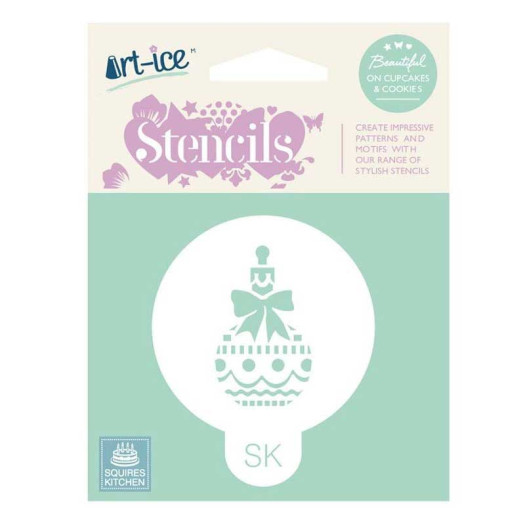 Squires Kitchen Bauble Stencil Squires Kitchen Bauble Stencil