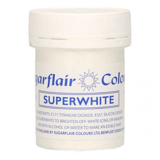 Sugarflair Colours SuperWhite 20g