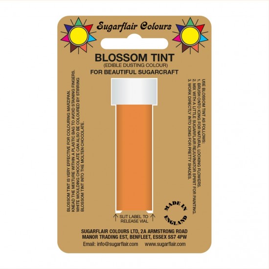 Sugarflair Colours Blossom Tint Tangerine 7ml