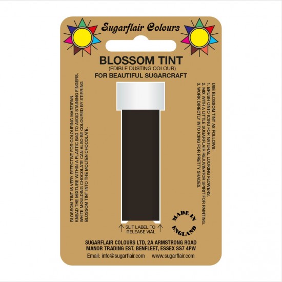 Sugarflair Colours Blossom Tint Black 7ml
