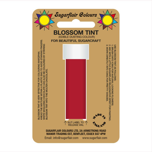 Sugarflair Colours Blossom Tint Pillar Box Red 7ml Sugarflair Colours Blossom Tint Pillar Box Red 7ml