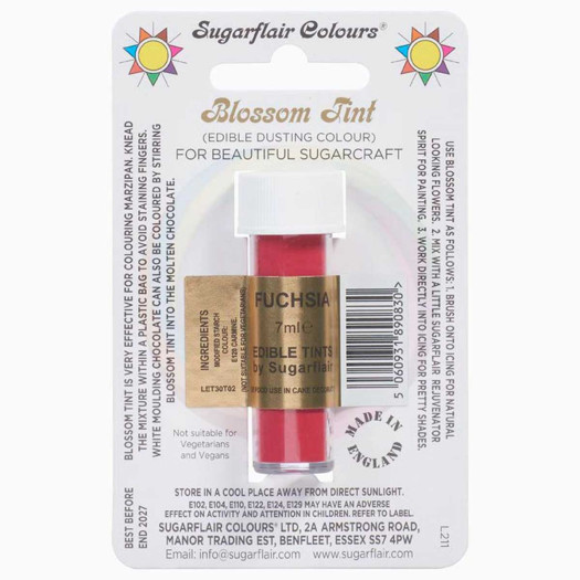 Sugarflair Colours Blossom Tint Fuchsia 7ml Sugarflair Colours Blossom Tint Fuchsia 7ml