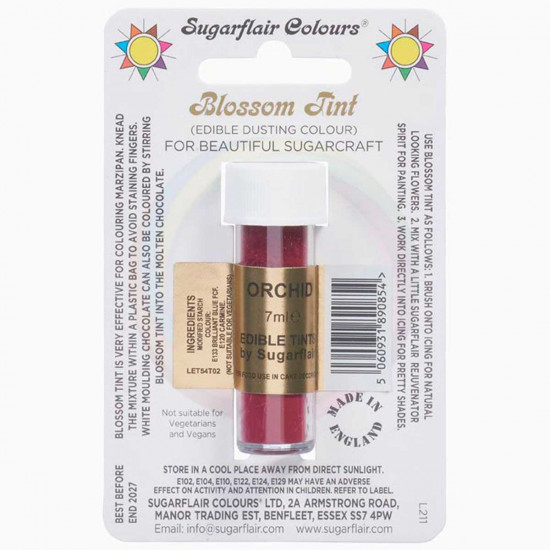 Sugarflair Colours Blossom Tint Orchid 7ml