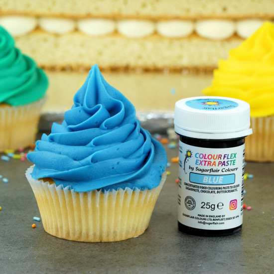 Sugarflair Colour Flex Extra Paste Blue 25g
