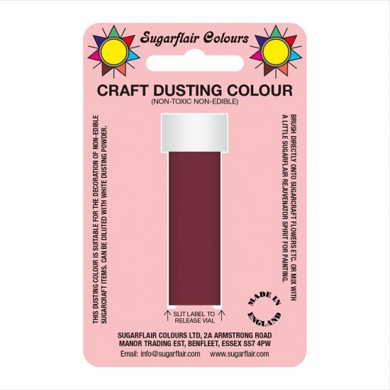 Sugarflair Colours Craft Dusting Colour Plum 7ml