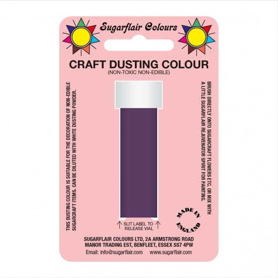 Sugarflair Colours Craft Dusting Colour African Violet 7ml