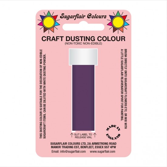 Sugarflair Colours Craft Dusting Colour African Violet 7ml
