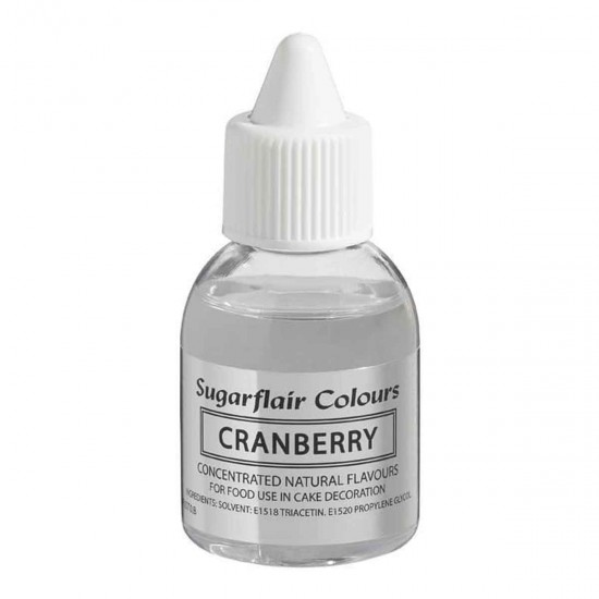 Sugarflair Colours Natural Flavour Cranberry 30g