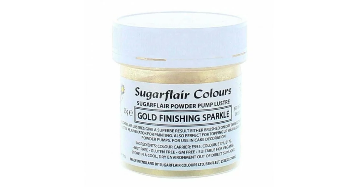 Glitter Dust Gold Finishing Sparkle Refill 25g Glasgow