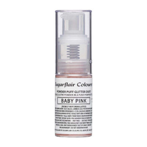 Powder Puff Glitter Dust Pump Spray Baby Pink 10g Powder Puff Glitter Dust Pump Spray Baby Pink 10g