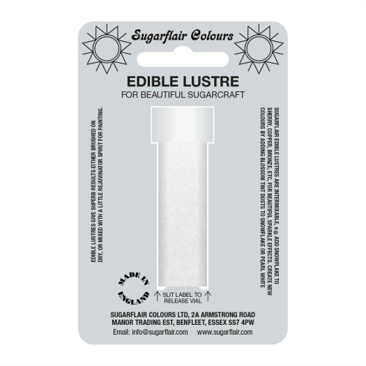 Sugarflair Colours Edible Lustre Snowflake 2g Sugarflair Colours Edible Lustre Snowflake 2g