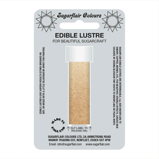 Sugarflair Colours Edible Lustre Royal Gold 2g Sugarflair Colours Edible Lustre Royal Gold 2g