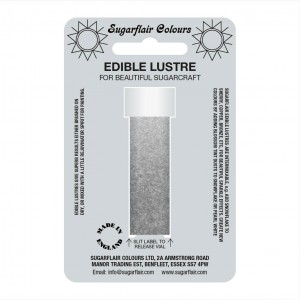 Edible Lustre Antique Silver 2g Edible Lustre Antique Silver 2g
