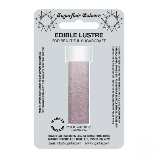 Sugarflair Colours Edible Lustre Dusky Lilac 2g