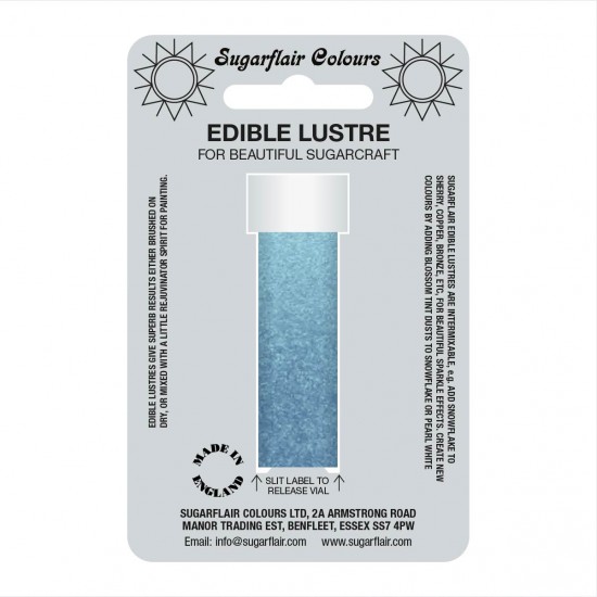 Sugarflair Colours Edible Lustre Twilight Blue 2g