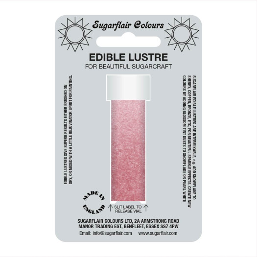 Sugarflair Colours Edible Lustre Twinkle Pink 2g Sugarflair Colours Edible Lustre Twinkle Pink 2g