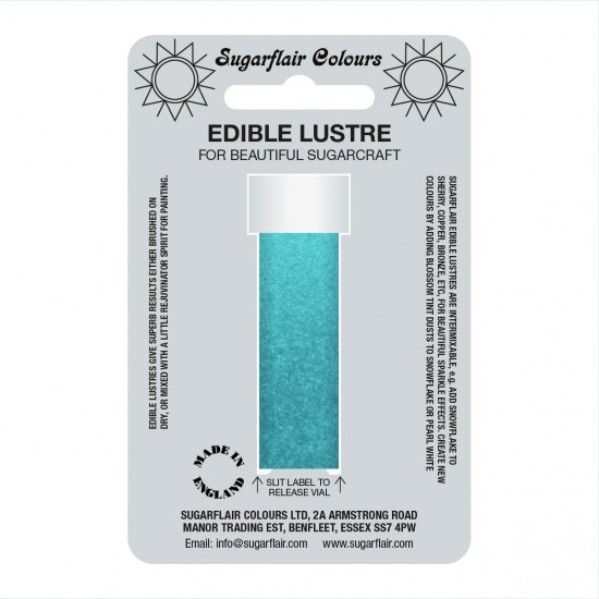 Sugarflair Colours Edible Lustre Kingfisher 2g