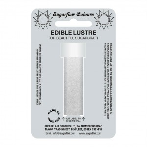 Edible Lustre Platinum Sheen 2g E171 free Edible Lustre Platinum Sheen 2g E171 free