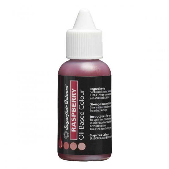 Sugarflair Colours Oil-Based Colour Raspberry 30ml