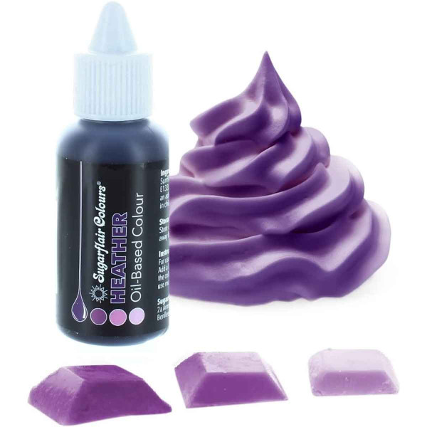 Sugarflair Colours Oil-Based Colour Heather 30ml Sugarflair Colours Oil-Based Colour Heather 30ml