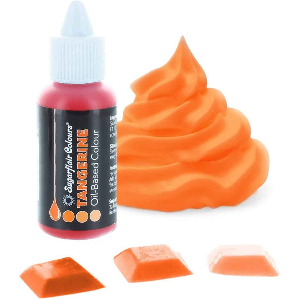 Sugarflair Colours Oil-Based Colour Tangerine 30ml Sugarflair Colours Oil-Based Colour Tangerine 30ml