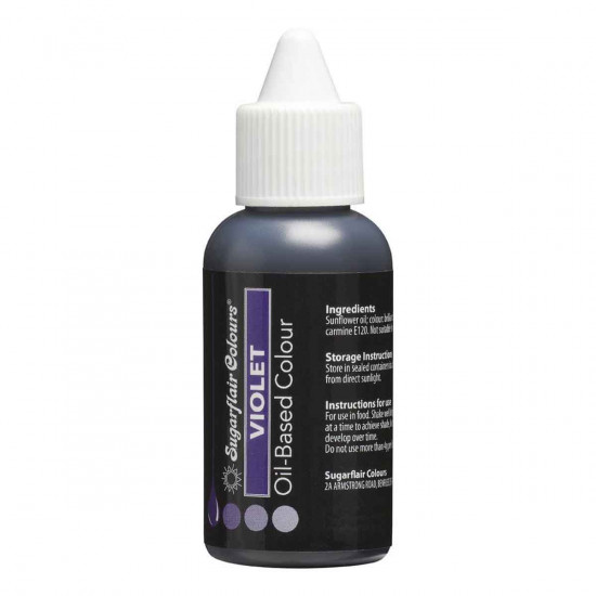 Sugarflair Colours Oil-Based Colour Violet 30ml