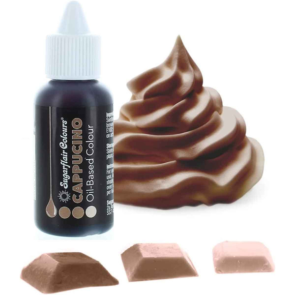 Sugarflair Colours Oil-Based Colour Cappucino 30ml Sugarflair Colours Oil-Based Colour Cappucino 30ml