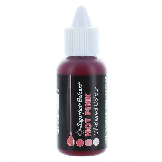 Sugarflair Colours Oil-Based Colour Hot Pink 30ml