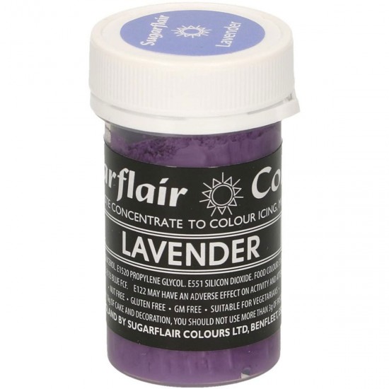 Sugarflair Colours Pastel Paste Lavender 25g