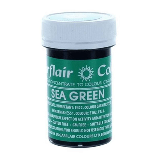Sugarflair Colours Spectral Paste Sea Green 25g Sugarflair Colours Spectral Paste Sea Green 25g