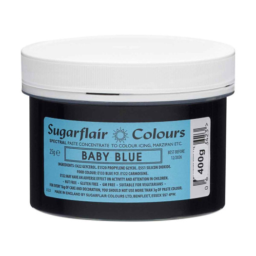 Sugarflair Colours Spectral Paste Baby Blue 400g Sugarflair Colours Spectral Paste Baby Blue 400g
