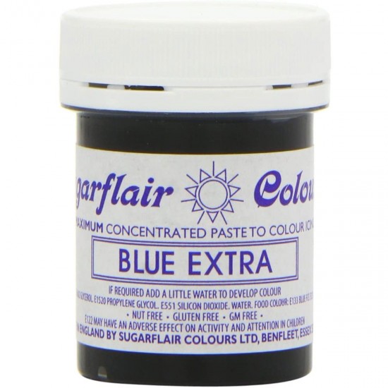 Sugarflair Colours Spectral Paste Blue Extra 42g