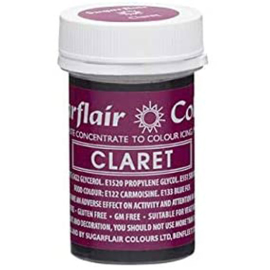 Sugarflair Colours Spectral Paste Claret 25g Sugarflair Colours Spectral Paste Claret 25g
