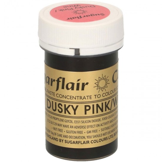 Sugarflair Colours Spectral Paste Dusky Pink/Wine 25g