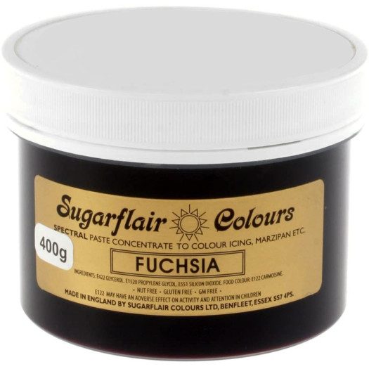 Sugarflair Colours Spectral Paste Fuchsia 400g Sugarflair Colours Spectral Paste Fuchsia 400g